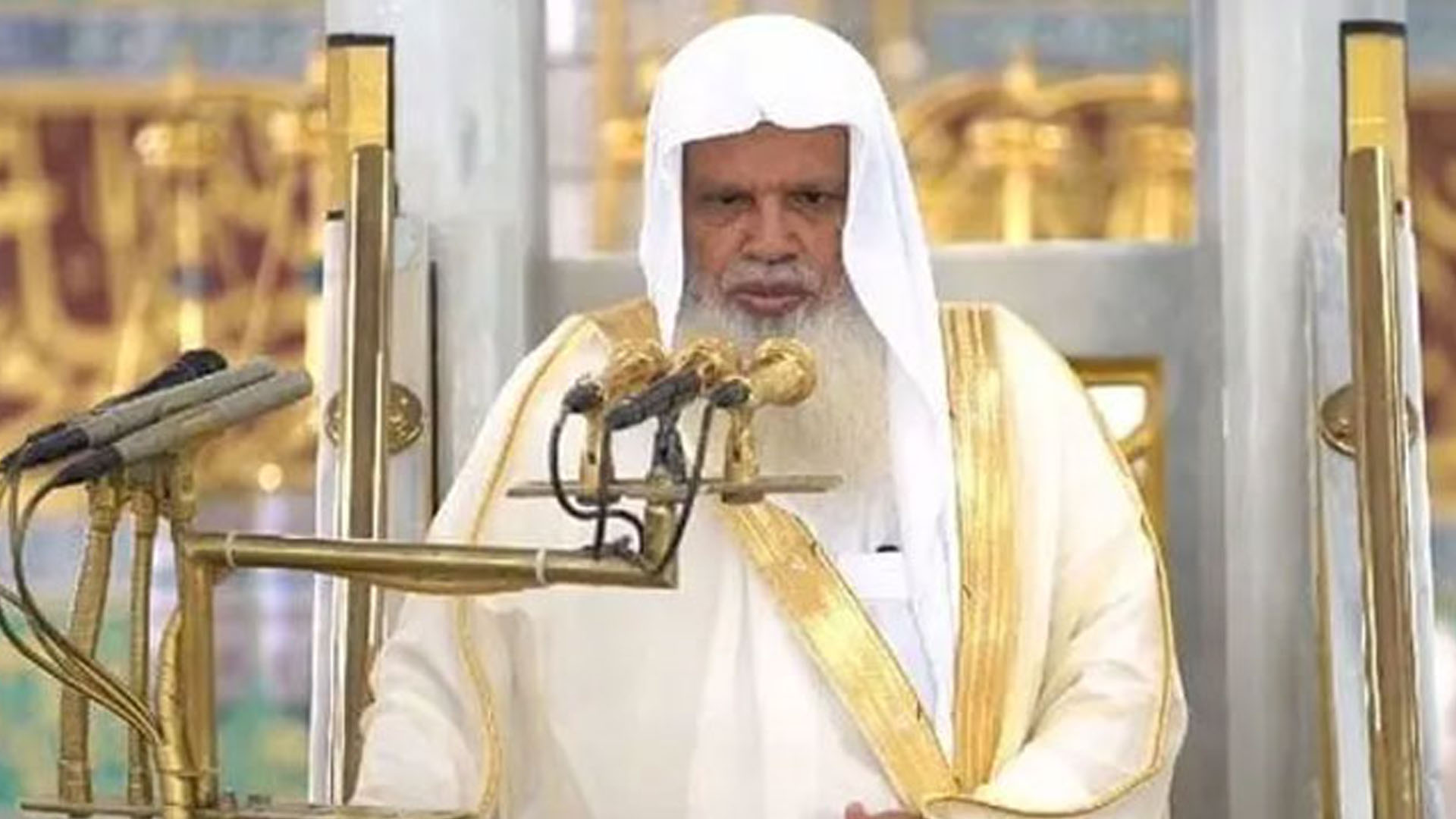 رواں برس خطبہ حج مسجد نبوی ﷺکے امام و خطیب شیخ علی الحذیفی دیں گے