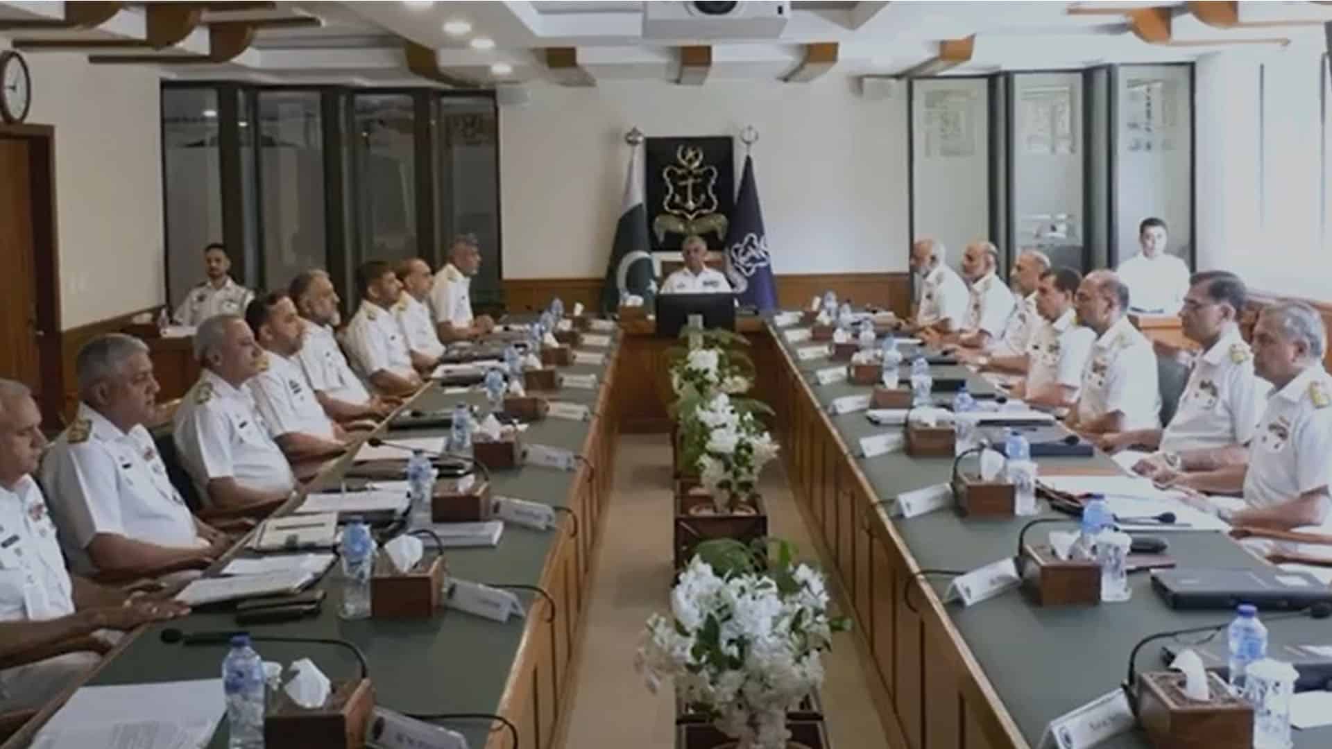 پاک بحریہ کی کمانڈ اینڈ اسٹاف کانفرنس اختتام پذیر، خطے میں بحری چیلنجز اور آپریشنل تیاریوں پرغور