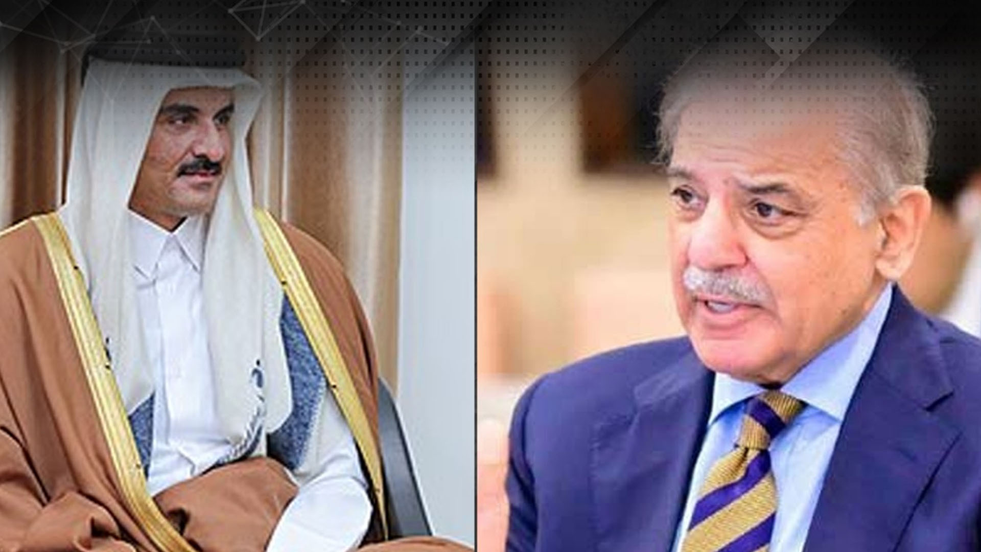 وزیرِ اعظم شہباز شریف اور قطری وزیرِ اعظم کے درمیان رابطہ،مشرقِ وسطیٰ کی صورتحال پر تباد لہ خیال