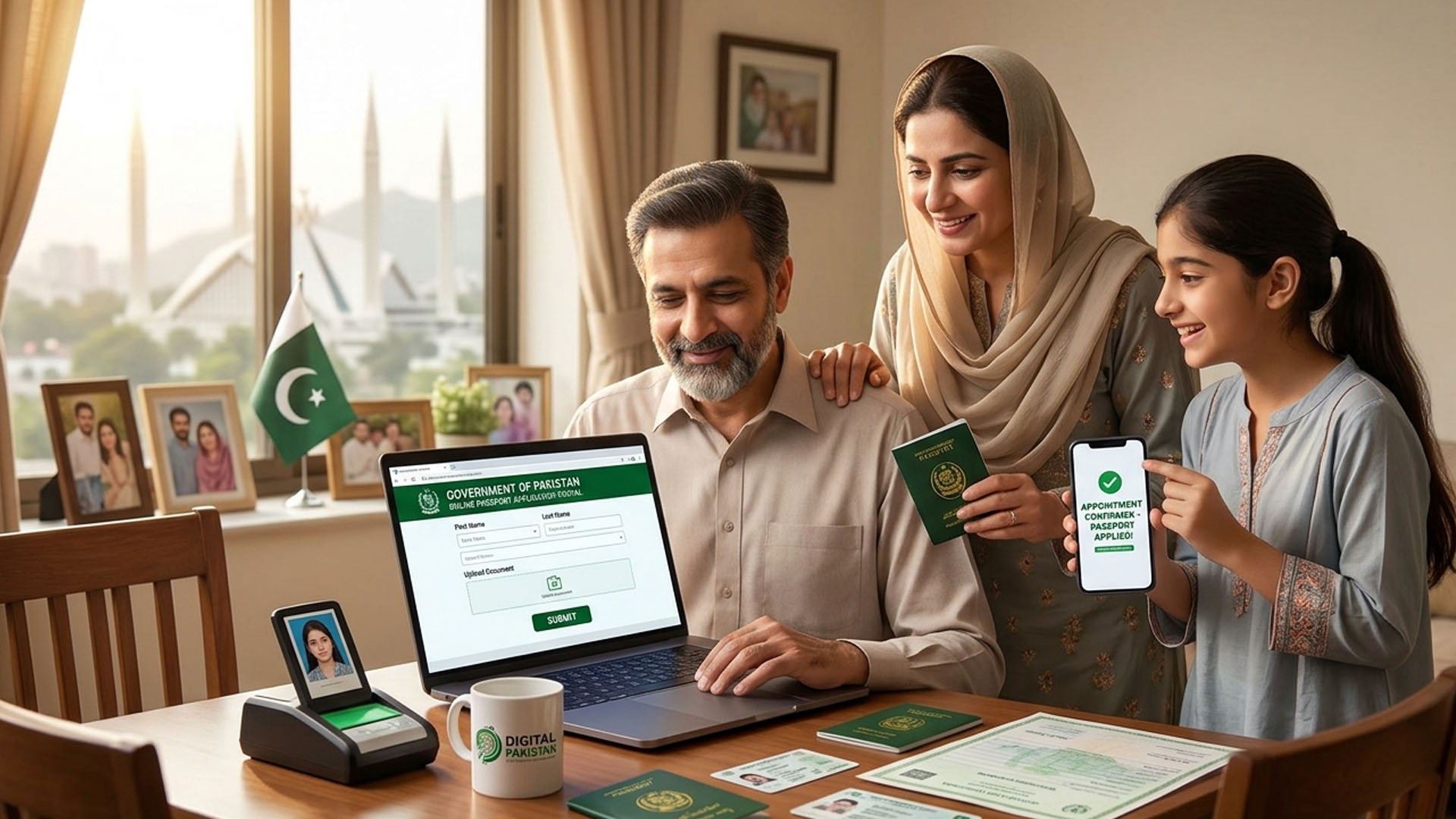 پاسپورٹ کے حصول کے عمل کو مزید آسان بنانے کے لیے شہریوں کو بڑی سہولت فراہم کرنے کا فیصلہ