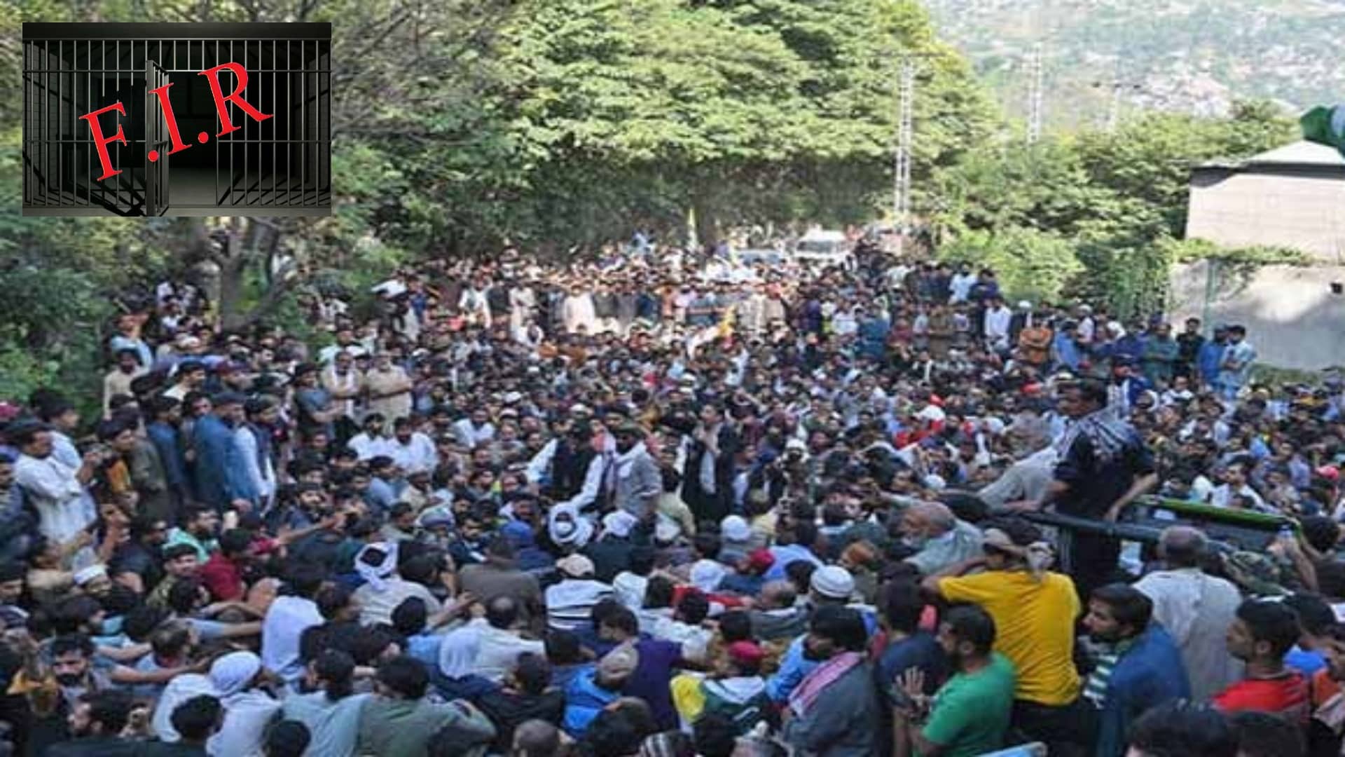 ڈوڈیال پولیس کی بڑی کارروائی ، احتجاج میں شامل مہران خواجہ اور ناظم کشمیری سمیت 1200 افراد کیخلاف مقدمہ درج