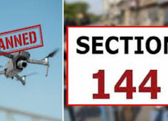 پنجاب میں دفعہ 144 کے نفاذ میں توسیع ، کھلی فضا میں ڈرون اُڑانے پر پابندی بھی برقرار