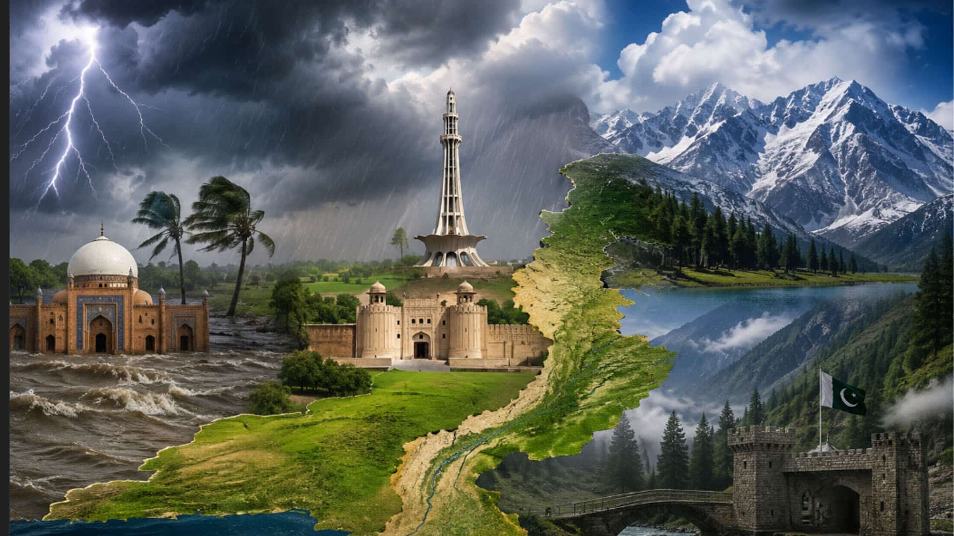 سندھ ، پنجاب، کشمیر ، کے پی کے ، محکمہ موسمیات نے خبردار کردیا