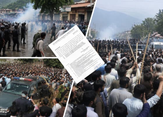 آزاد کشمیر حکومت کا ’کالعدم جے اے اے سی‘ کے ساتھ مذاکرات کا امکان مسترد