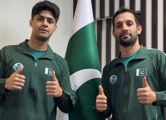 شاندار فتح ، ایشین ڈبلز سکواش چیمپئن شپ میں پاکستان نے فائنل میں جگہ بنا لی