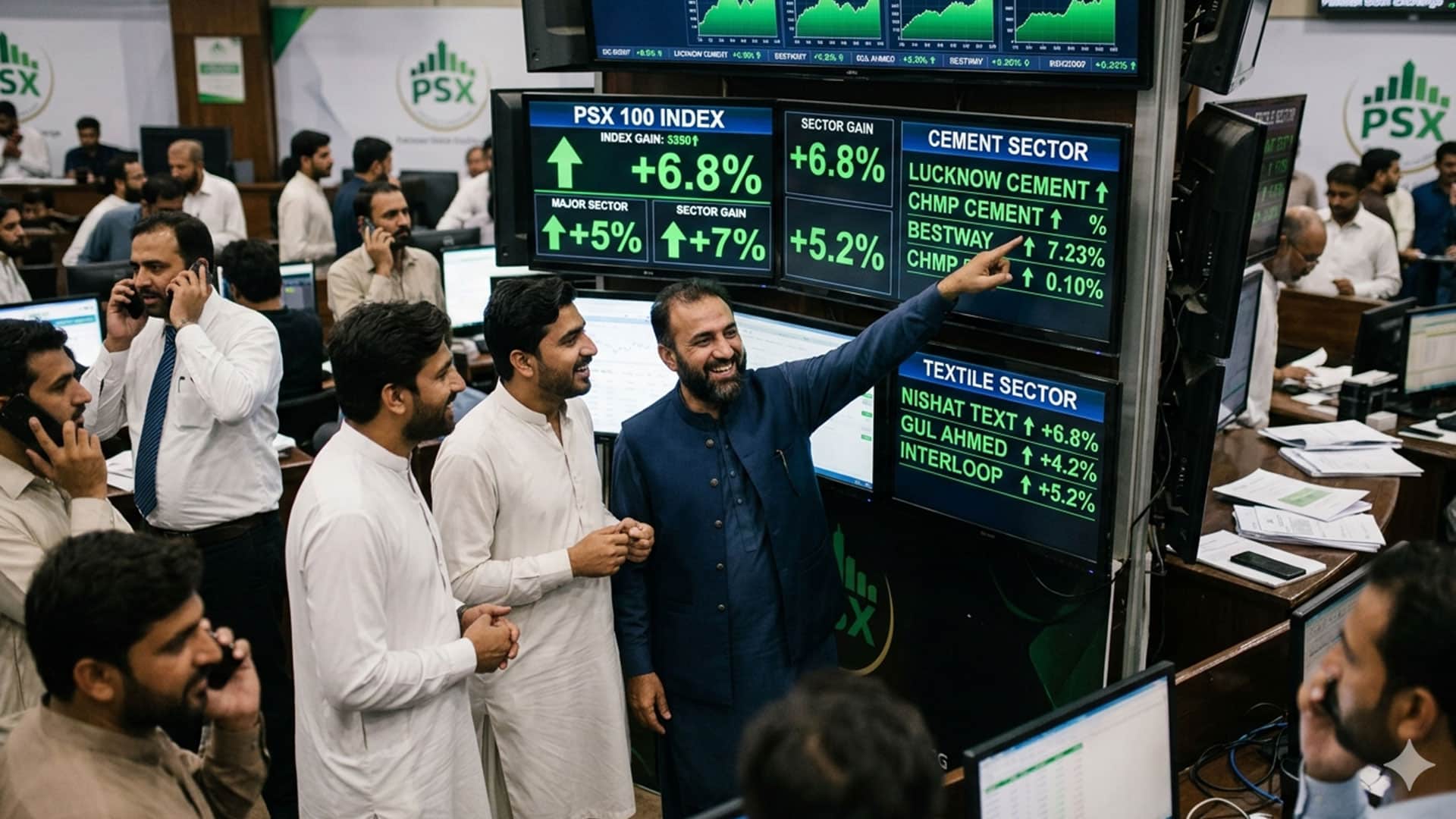 بجٹ کے بعد اسٹاک مارکیٹ میں زبردست تیزی! سیمنٹ اور ٹیکسٹائل سیکٹرز کے شیئرز سرمایہ کاروں کی پہلی ترجیح بن گئے؟