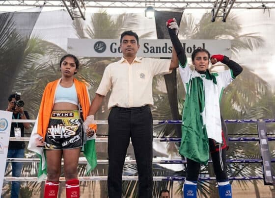 عائشہ بلوچ نے ایشین گیمز 2026 کے فائنل میں بھارتی ریسلرکو دھول چٹا دی