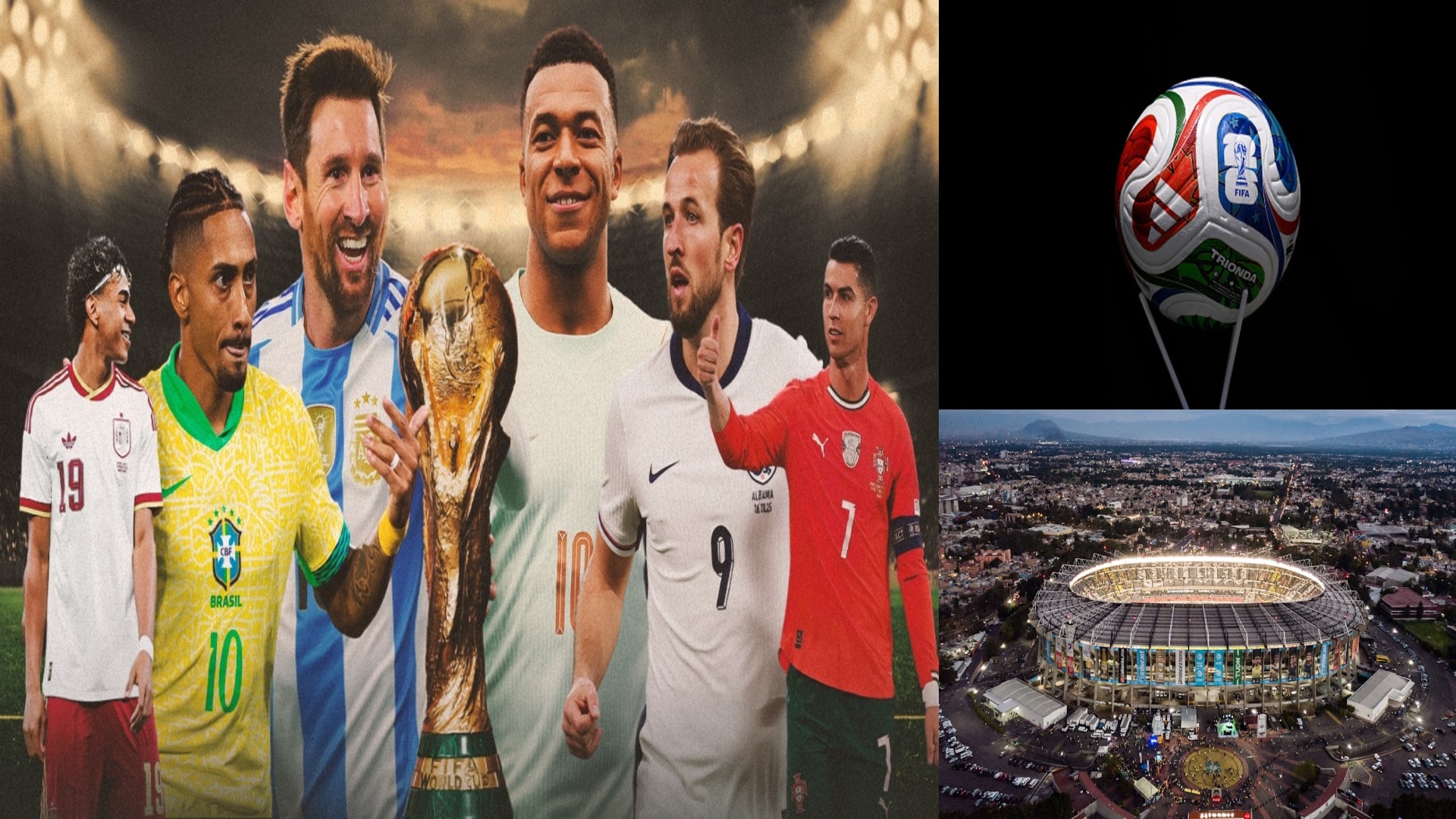فٹبال ورلڈ کپ 2026 کا آج سے آغاز ، کن ستاروں پر ہونگی دنیا کی نظریں؟
