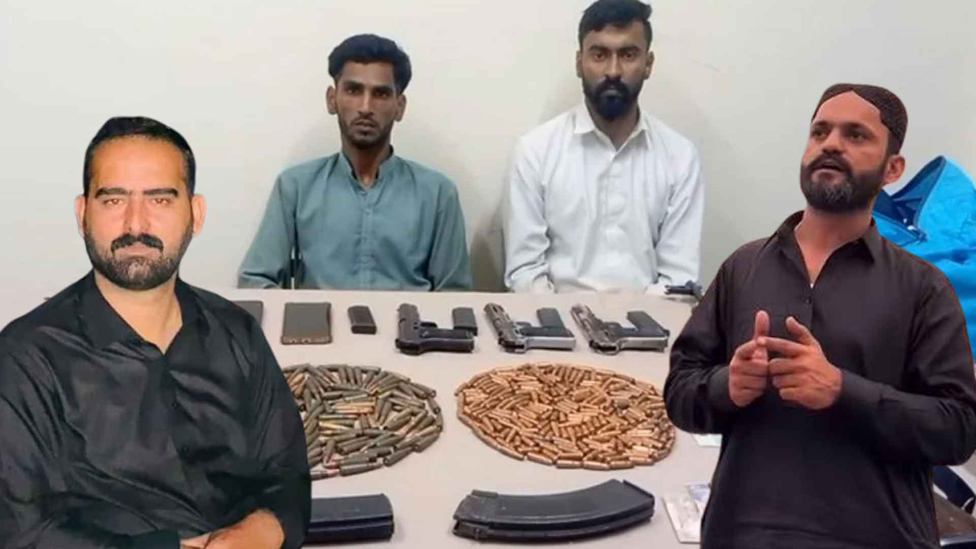 مہران اور امان کو جدید اسلحہ فراہم کرنے والے گروہ کو آزاد کشمیر پولیس نے گرفتار کرلیا