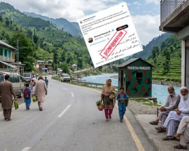 آزاد کشمیر احتجاج کی جعلی ویڈیوز پھیلانے والا ’پی ٹی آئی‘ کا نیٹ ورک پکڑا گیا