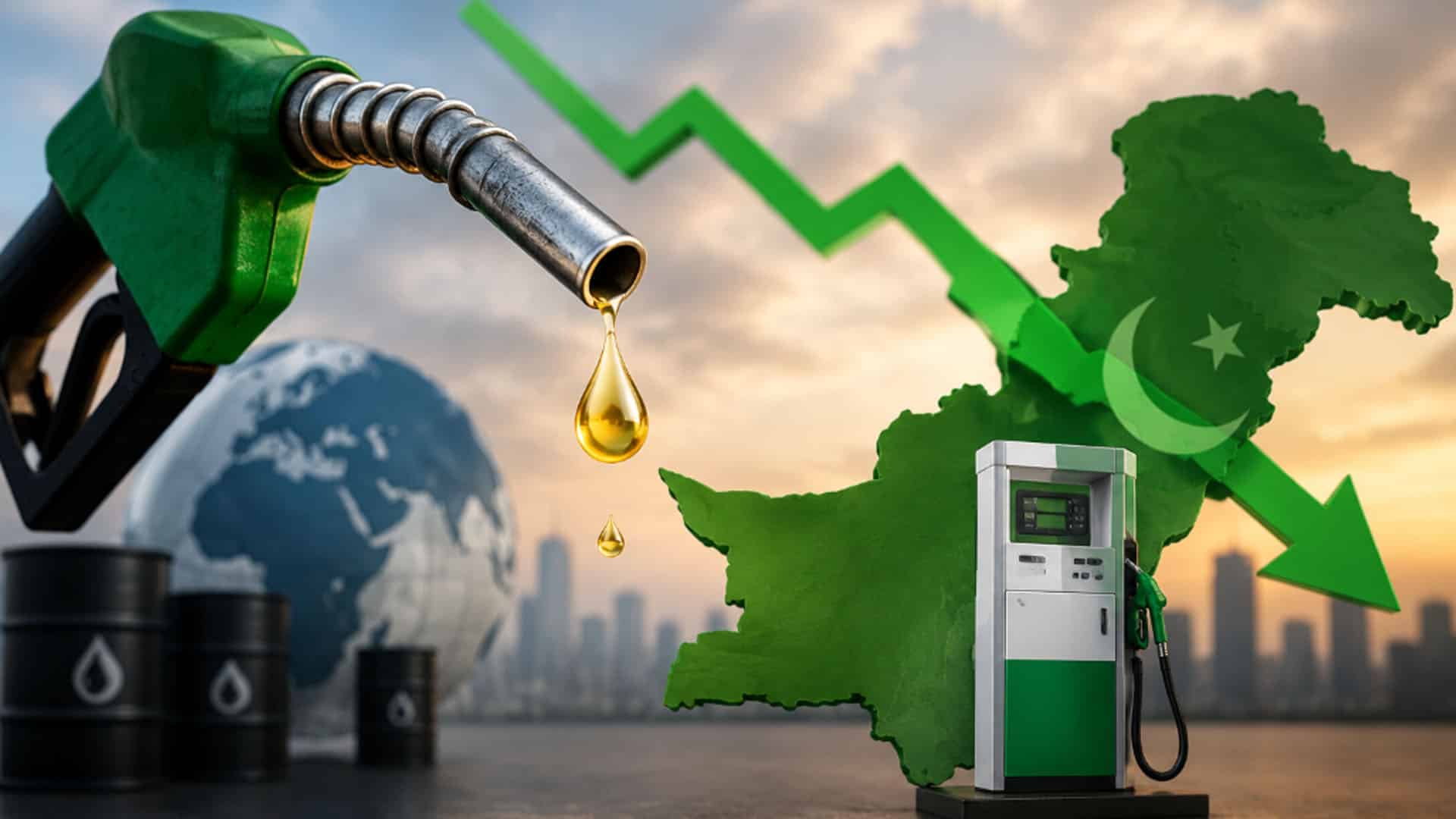 عالمی منڈی میں پیٹرول کی قیمتیں گر گئیں،پاکستان میں کتنا سستا ہونے کا امکان ؟