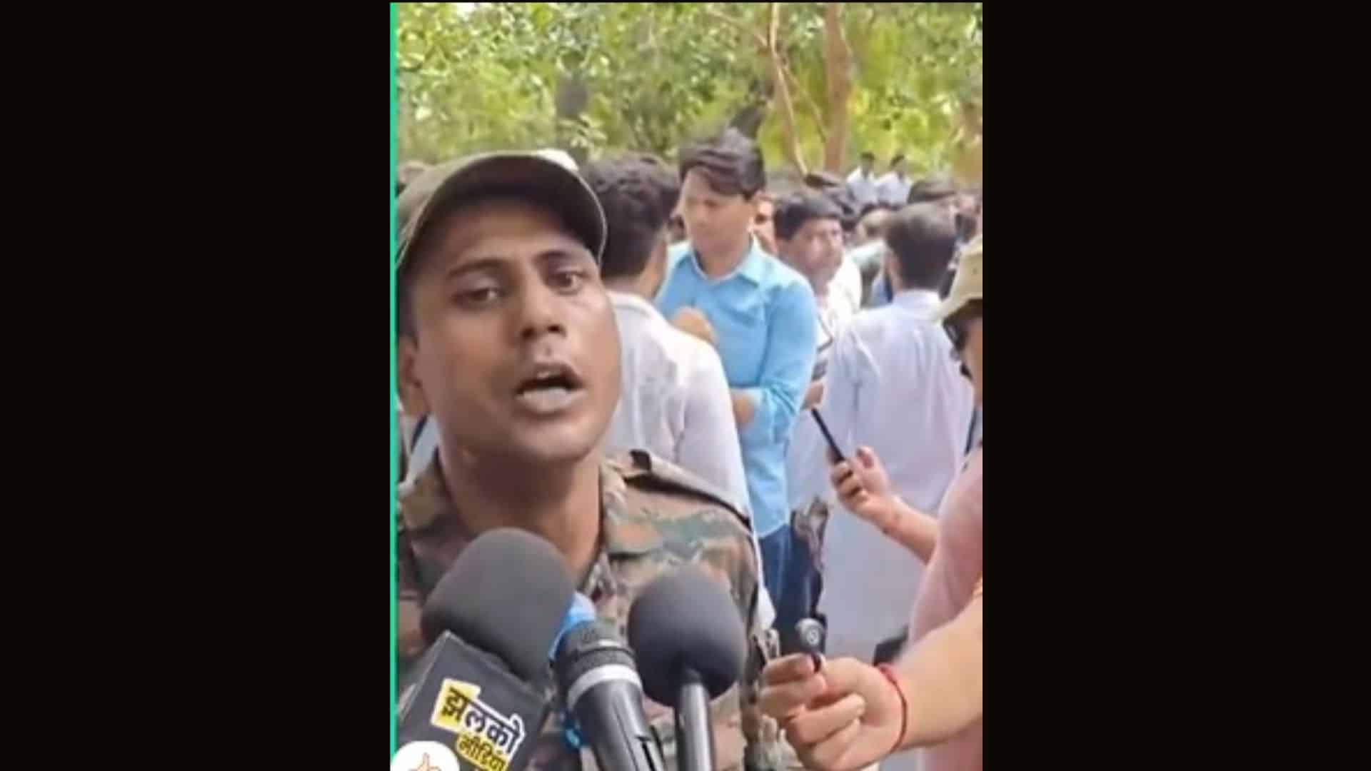 سوشل میڈیا پر بھارتی فوجی کی ویڈیو وائرل، مودی سرکار کی پالیسیوں اور فوج میں سیاست پر تنقید