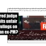 قاضی فائز عیسیٰ سے منسوب وائرل ویڈیو جعلی قرار، اے ایف پی کی رپورٹ نے پی ٹی آئی کا پروپیگنڈابے نقاب کردیا
