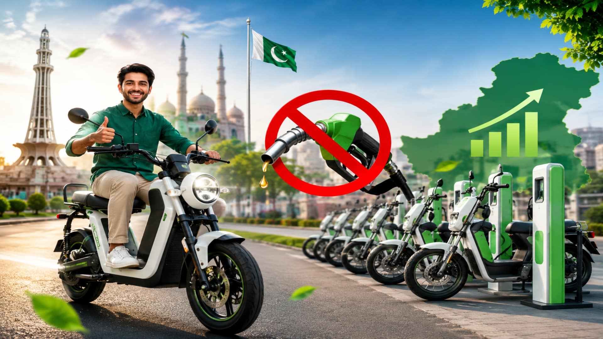 پیٹرول خرچ ختم؟ پنجاب حکومت کا پہلی بار ای بائیکس رینٹل سروس شروع کرنے کا فیصلہ