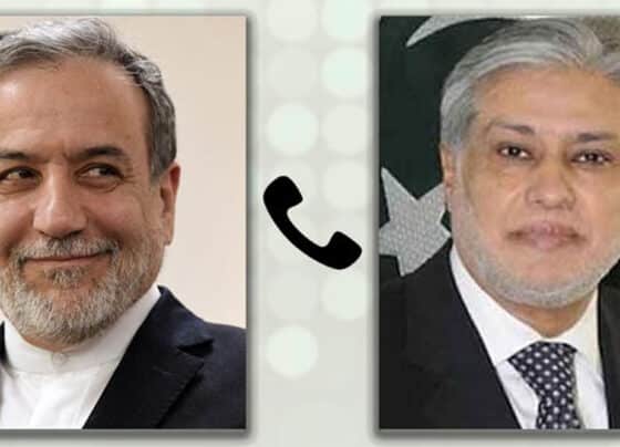 اسحاق ڈار ، عباس عراقچی