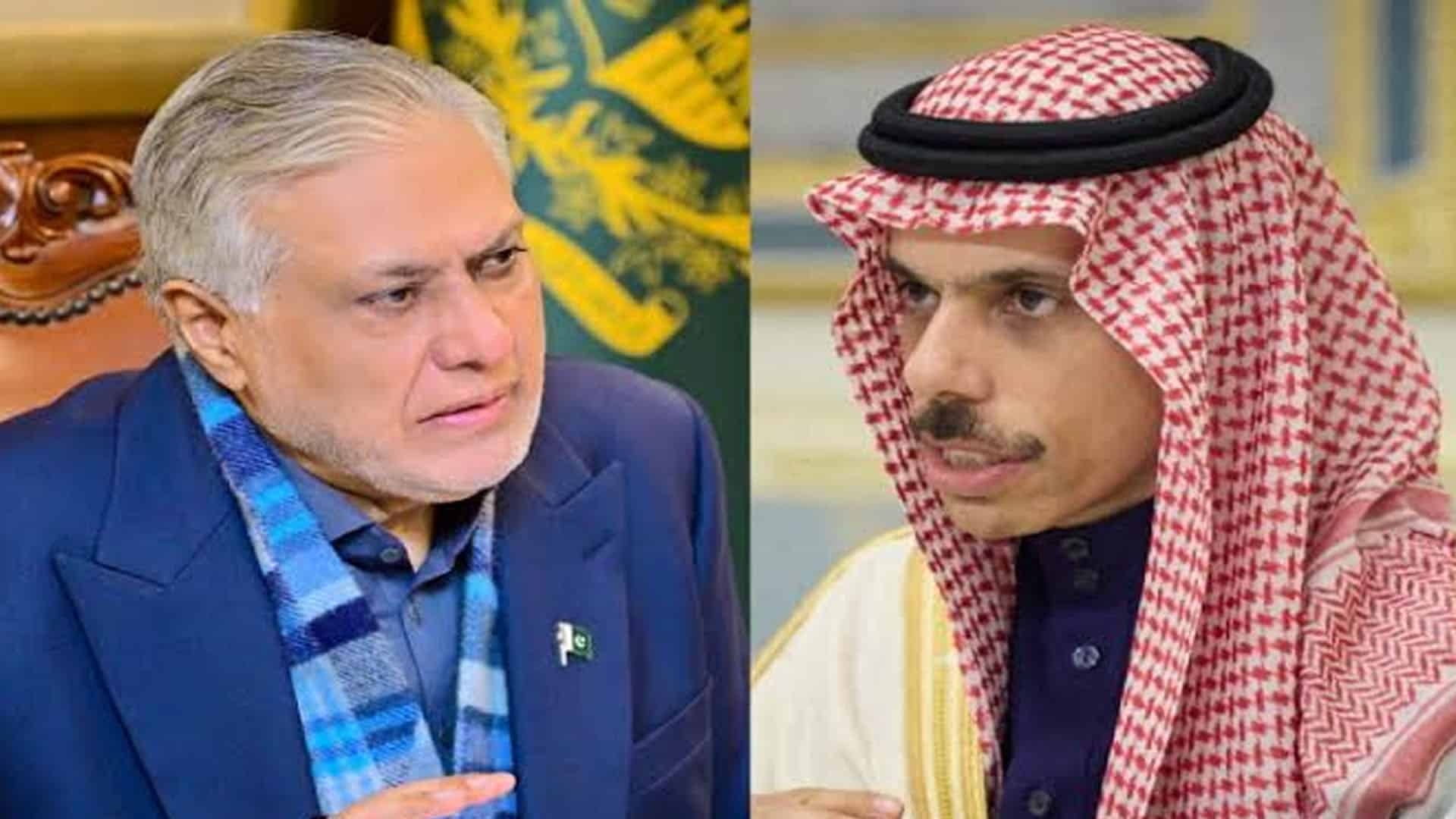 اسحاق ڈار اورسعودی ہم منصب کارابطہ، ایران و امریکہ مذاکرات کے آخری مرحلے کا خیرمقدم