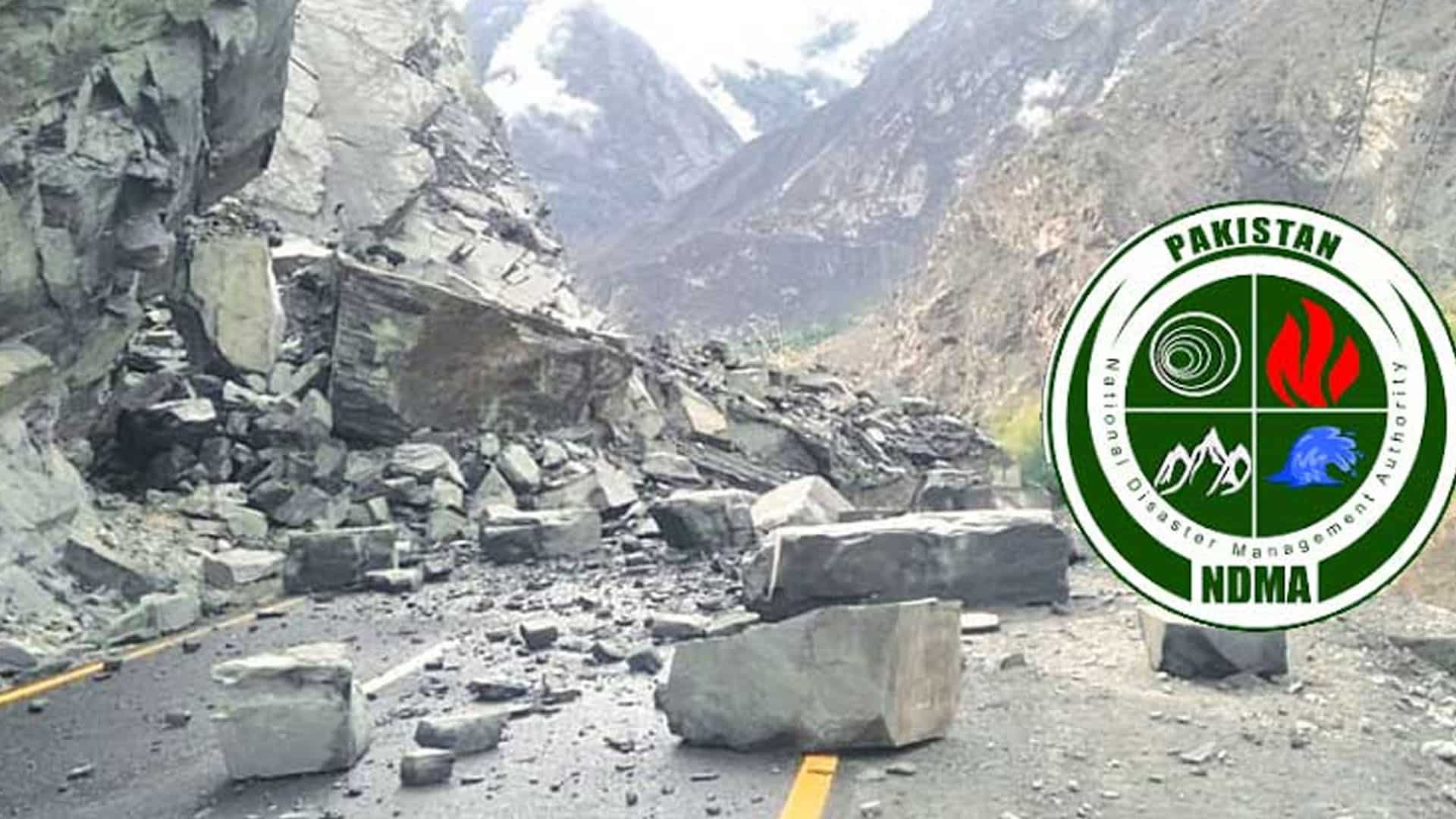 این ڈی ایم اے کا پہاڑی اوربالائی علاقوں کے لیے الرٹ جاری
