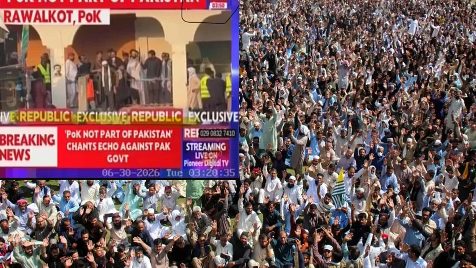 آزاد کشمیر میں کٹھ پتلیاں فیل ہوئیں تو بھارت سے ڈوریاں ہلانے والے خود سکرین پر آ گئے