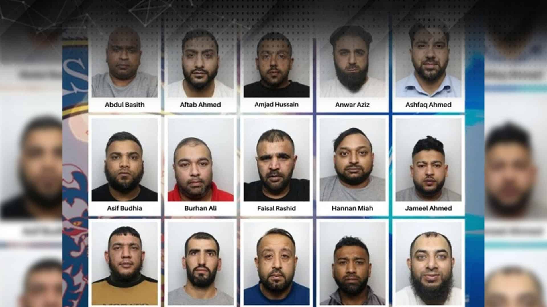منظم جنسی استحصال کے سنگین مقدمے میں 15 مجرموں کو مجموعی طور پر 188 سال قید