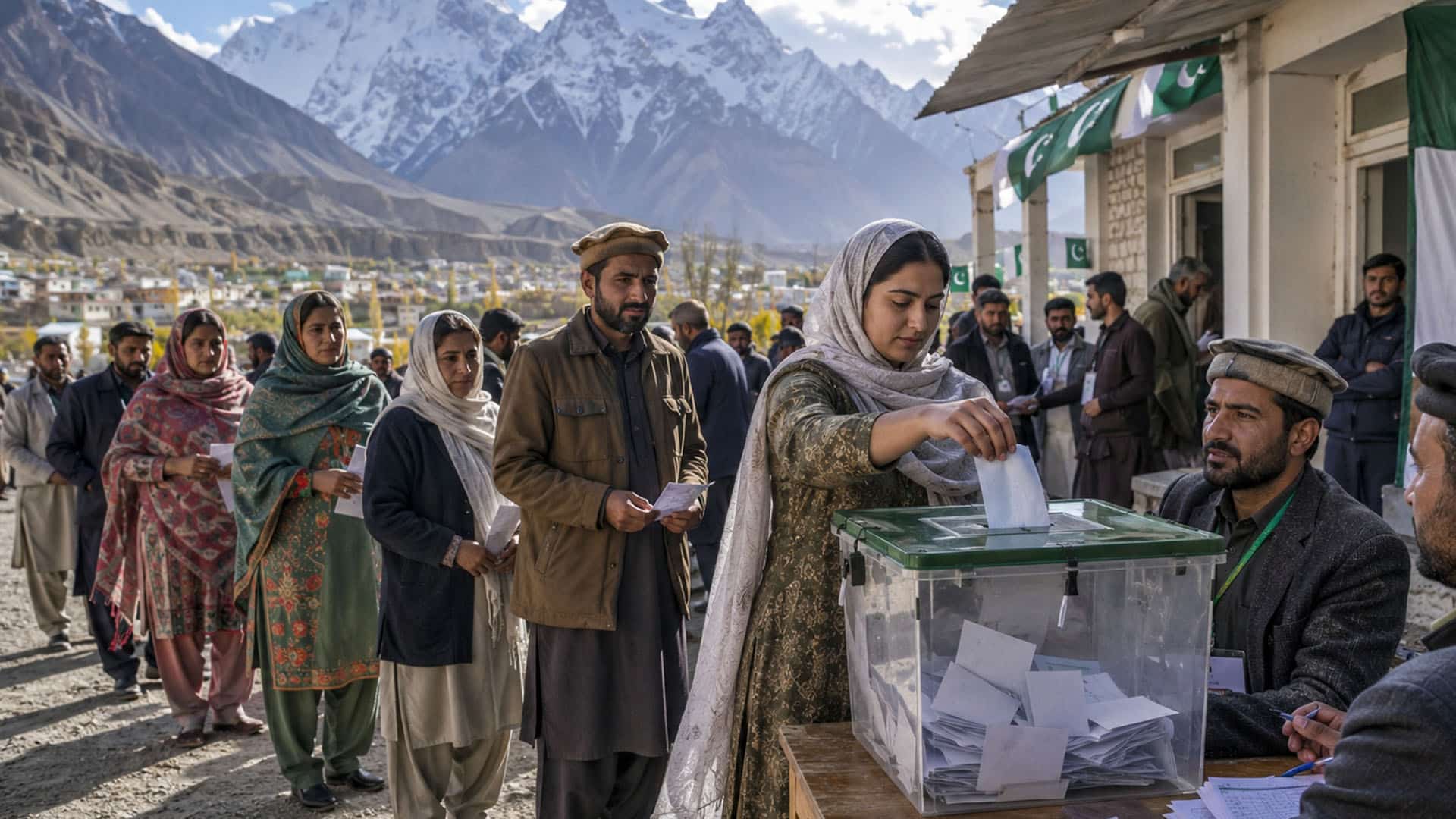 گلگت بلتستان میں انتخابات آج ہوں گے ،24حلقوں میں 403 امیدوار قسمت آزمائی کریں گے