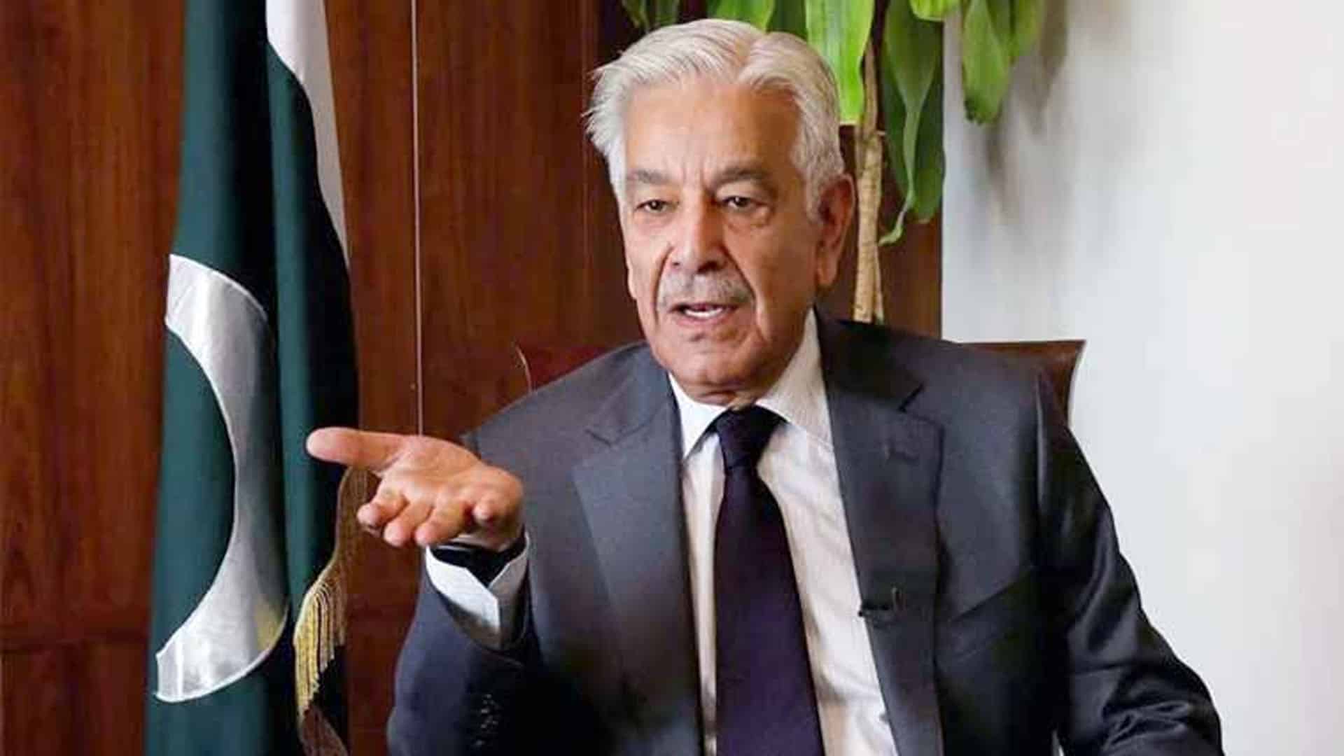 آزاد کشمیر کی موجودہ صورتحال کا ذمہ دار کون ؟ خواجہ آصف کا بڑا بیان سامنے آگیا