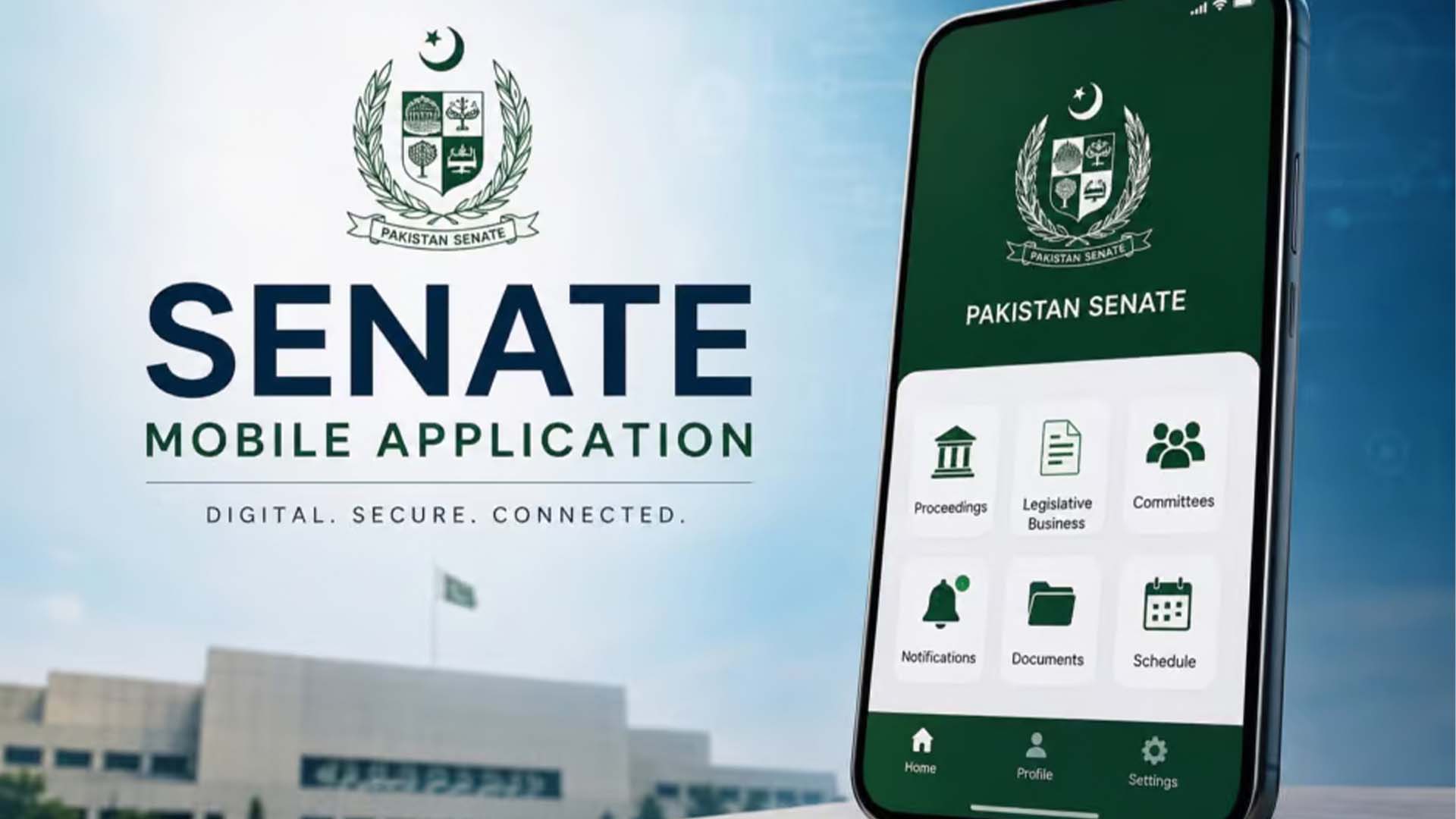 سینیٹ کی کارروائی اب موبائل پر، نئی ایپ جلد لانچ ہوگی