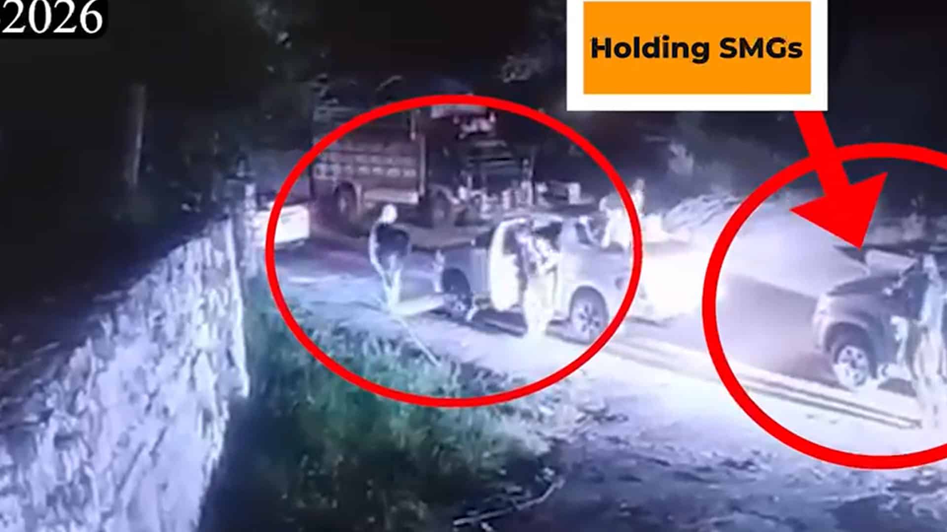 کالعدم انتشاری کمیٹی کے سرغنہ عمر نذیر کی علاقے میں ناکہ بندی اور فائرنگ کے ذریعے دہشت پھیلانے کی مذموم سازش