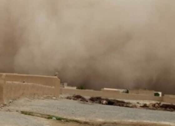 متی اور آندھی کا طوفان