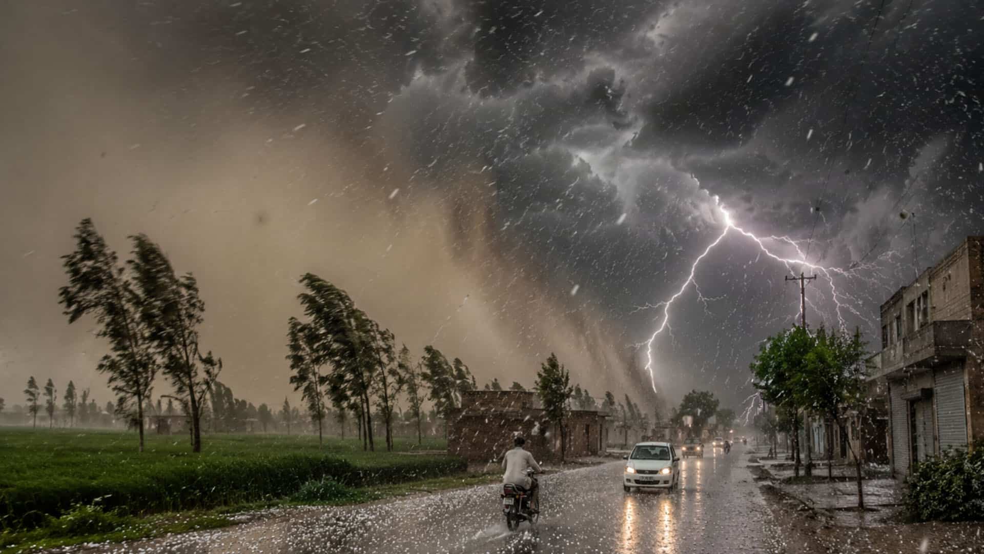 پنجاب میں آندھی،بارش اور ژالہ باری کا امکان،محکمہ موسمیات کی وارننگ جاری