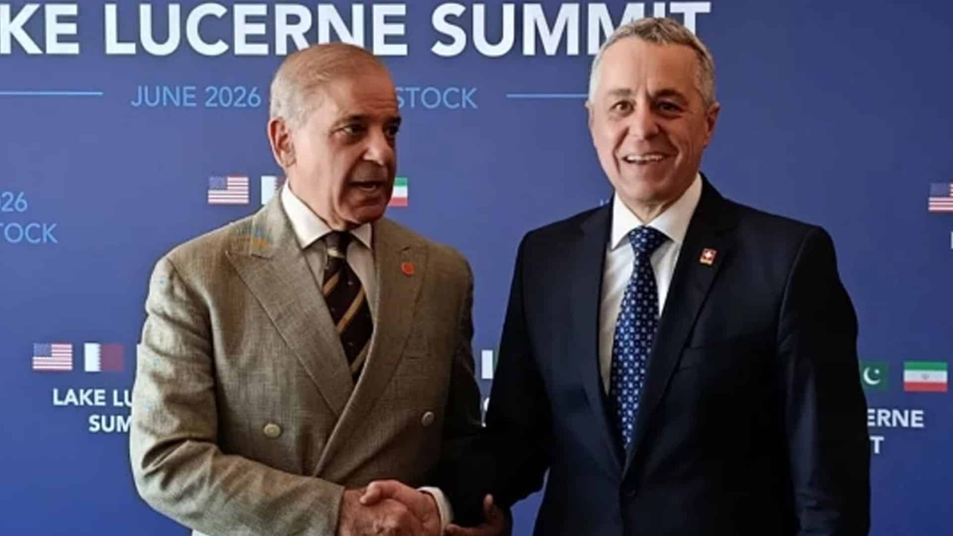 وزیراعظم شہباز شریف سےسوئٹزر لینڈ کے نائب صدر اور وزیر خارجہ کی ملاقات