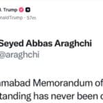 امریکی  صدر نے ایرانی وزیر خارجہ کا ٹویٹ ٹروتھ پر شیئر کردیا