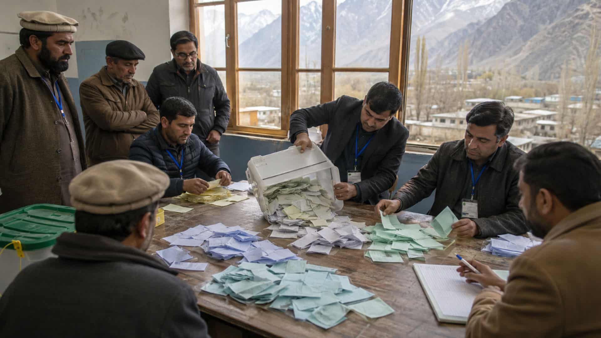جی بی الیکشن: الیکشن کمیشن کی  پولنگ ایجنٹس کو فارم 45 کی مصدقہ نقل فراہم کرنے کی ہدایت