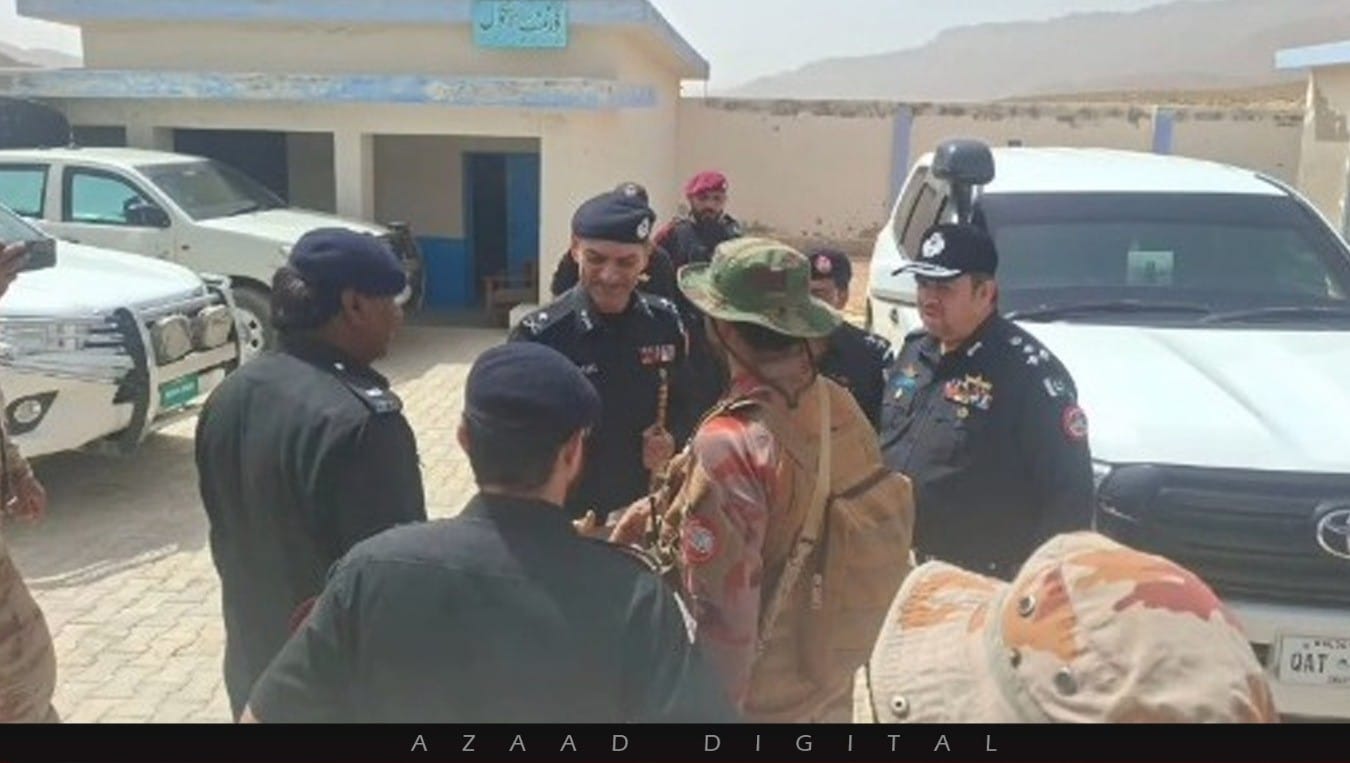 آئی جی بلوچستان پولیس کا شعبان آپریشن کے محاذ کا دورہ، دہشت گردوں کے خاتمے تک کارروائیاں جاری رکھنے کے عزم کا اظہار