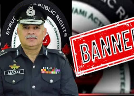 آئی جی آزاد کشمیر کا کالعدم عوامی ایکشن کمیٹی کے شر پسندوں سے مذاکرات سے انکار