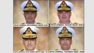 پاک بحریہ کے 4 کموڈورز کو ریئر ایڈمرل کے عہدے پر ترقی دے دی گئی