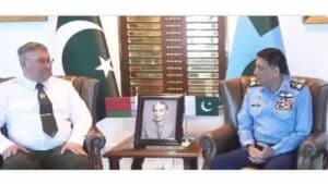 بیلاروس کے چیف آف جنرل اسٹاف کا ایئر ہیڈکوارٹرز کا دورہ، علاقائی سیکیورٹی، دفاعی تعاون اور مشترکہ تربیتی پروگرامز پر تبادلہ خیال
