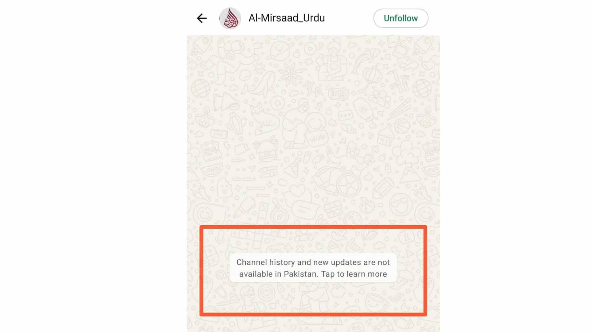پاکستان مخالف پروپیگنڈا کرنے والا افغان طالبان سے منسلک المرصاد واٹس ایپ چینل پاکستان میں بند