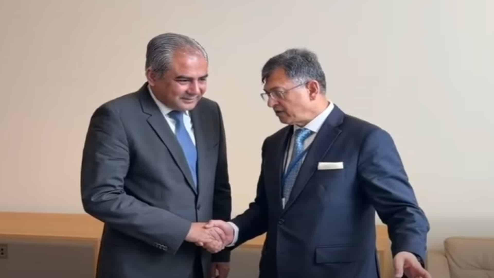 وزیرداخلہ محسن نقوی کی بنگلہ دیشی ہم منصب سے ملاقات ، باہمی تعاون بڑھانے پر اتفاق