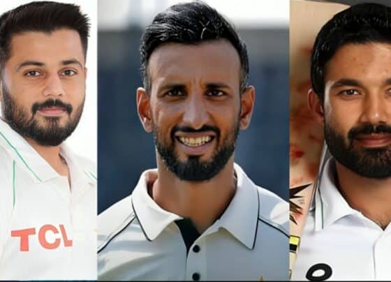 شان مسعود کو کپتان برقرار رکھے جانے کا امکان ، رضوان و سعود شکیل بھی فٹ قرار