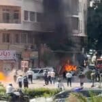 شام کے دارالحکومت دمشق میں دھماکے، فرانسیسی صدر دورے پر موجود