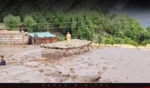 دیامر میں سیلابی ریلوں نے  بڑے پیمانے پر تباہی مچا دی ، شاہراہِ قراقرم بند، مسافر پھنس گئے
