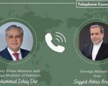 نائب وزیراعظم اسحاق ڈار اور ایرانی وزیرخارجہ کے درمیان رابطہ، کشیدگی کم کرنے پر زور