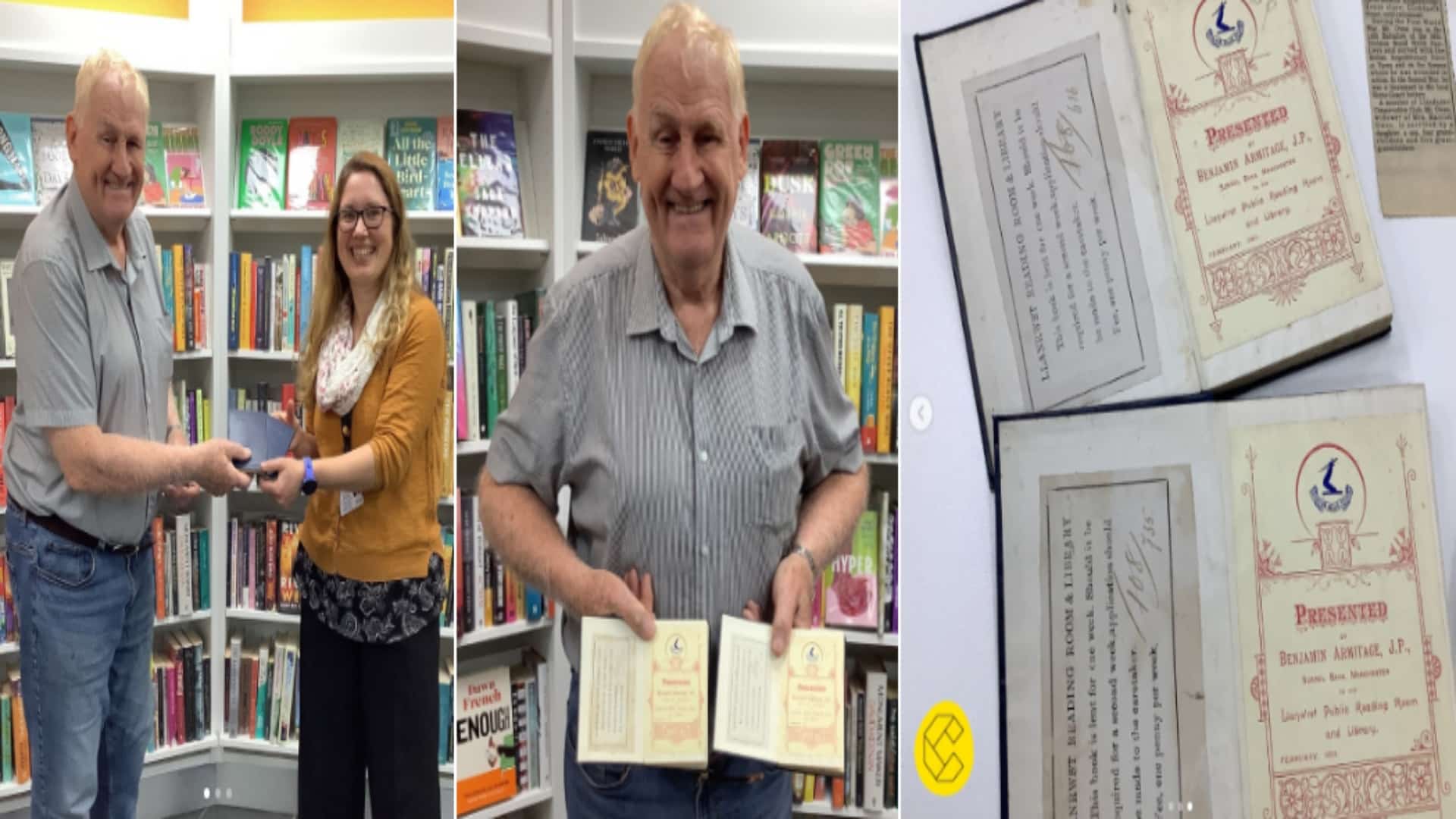 برطانیہ میں  116 سال بعد لائبریری کو کتابیں واپس لوٹا دی گئیں