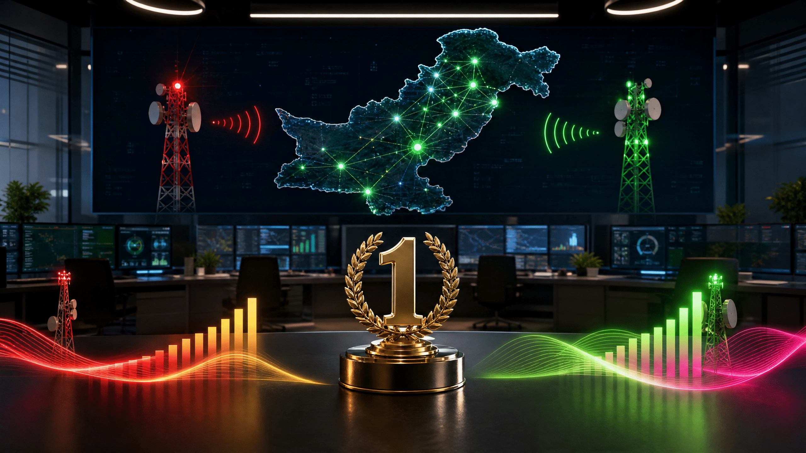 کون سے موبائل نیٹ ورک کی سروسز سب سے اچھی، پی ٹی اے کا کوالٹی سروے 2026 جاری