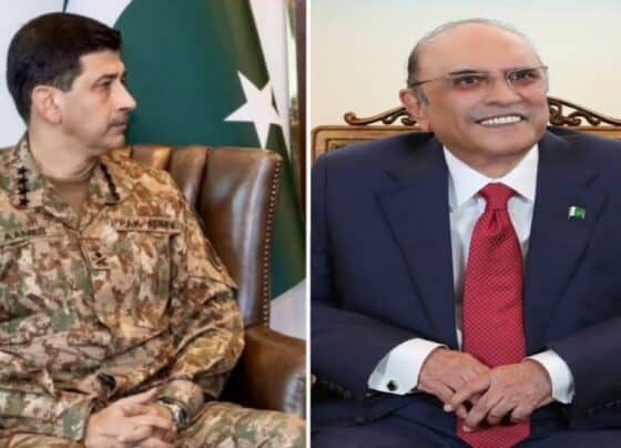کمانڈر نیشنل سٹریٹجک کمانڈ جنرل عامر رضا کو نشان امتیاز (ملٹری) عطا کرنے کی منظوری