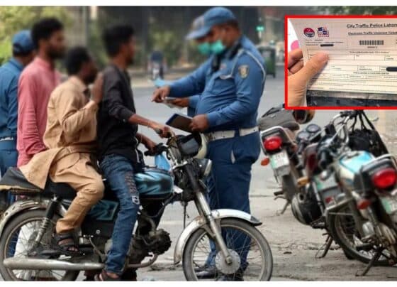 لاہور سمیت پنجاب بھر میں ٹریفک چالانز کا نیا نظام متعارف