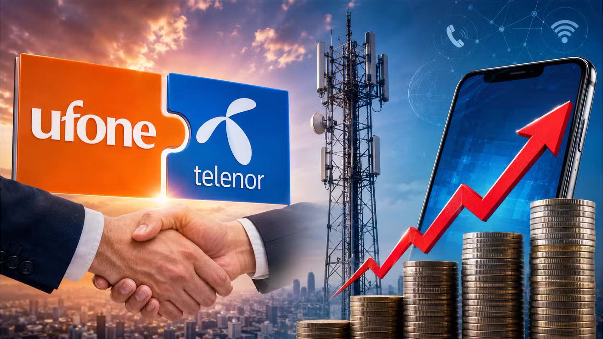 موبائل صارفین کے لیے اہم خبر، یوفون، ٹیلینور انضمام کے بعد ٹیرف بڑھ سکتا ہے