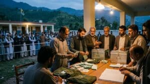 آزاد کشمیر انتخابات،میرپور ڈویژن  میں پی پی 2، ن لیگ ایک نشست پر کامیاب،غیر حتمی غیر سرکاری نتا ئج