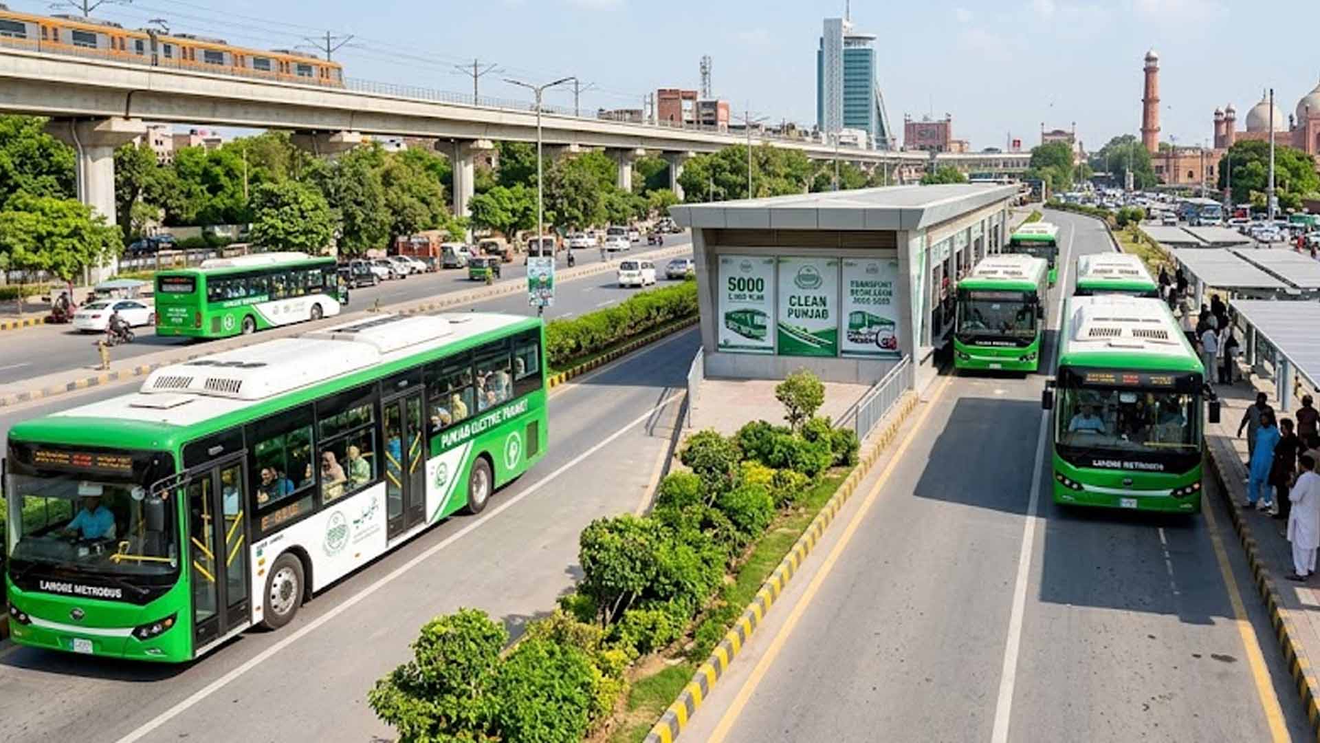 پنجاب میں سفری انقلاب کی تیاری، 5 سال میں 5 ہزار الیکٹرو بسیں چلانے کا منصوبہ
