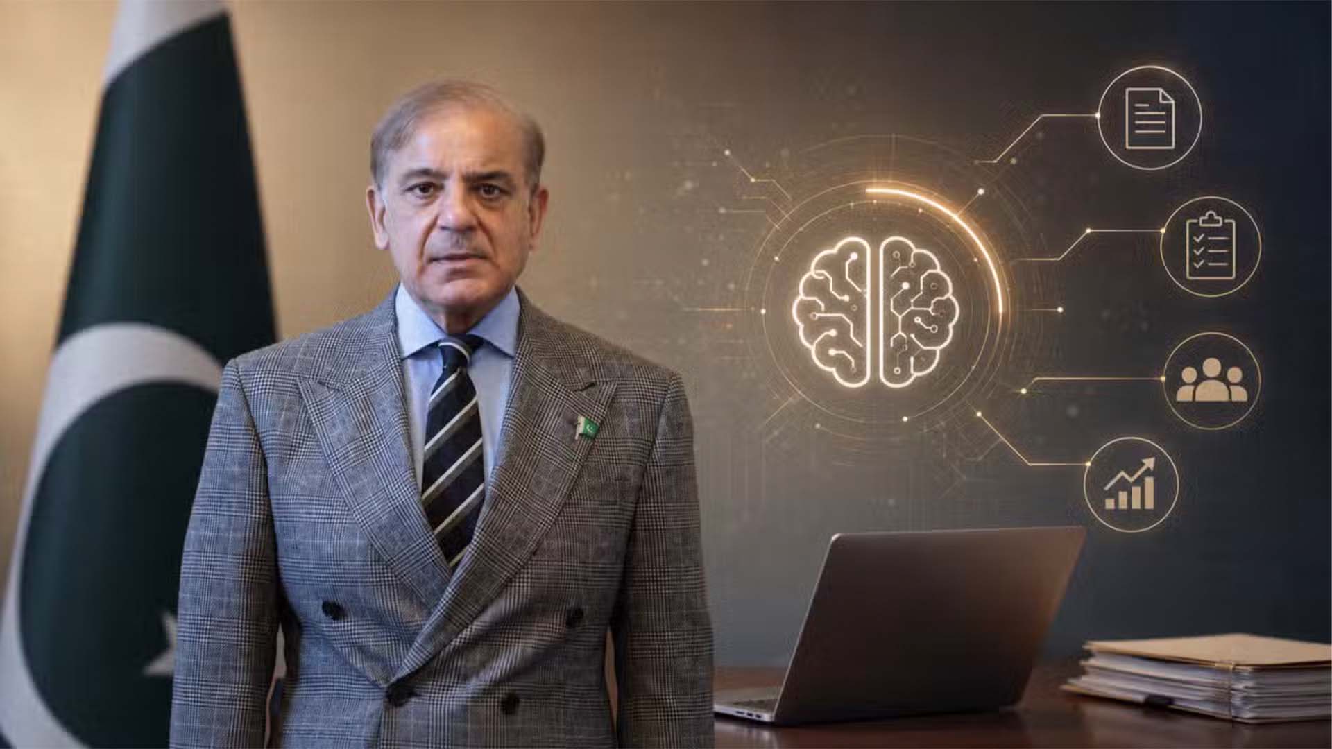 وزیراعظم شہباز شریف نے پاکستان کا پہلا اے آئی پر مبنی سرکاری نظام لانچ کر دیا